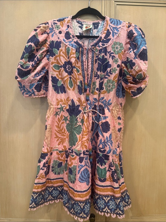 FARM Rio Dresses & Skirts - Farm Rio Pink Seashell Dress